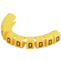 TRU Components TC-MB2/D203 Kennzeichnungsclip Aufdruck D Außendurchmesser-Bereich 4 bis