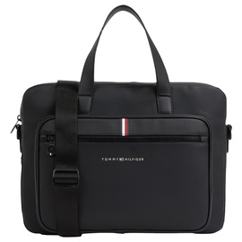 Tommy Hilfiger TH Essential Pique Computer Bag 17" black