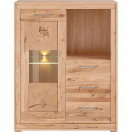 vogl möbelfabrik Highboard 107 x 40 x 135 cm Braun