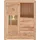 vogl möbelfabrik Highboard 107 x 40 x 135 cm Braun
