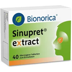 Sinupret® eXtract löst den Schleim, öffnet die Nase, befreit den Kopf 40 St