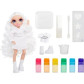 MGA Entertainment Rainbow High WaterColor & Create NEW Theme Dolls- purple eyes