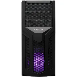 CAPTIVA Gaming-PC "Advanced Gaming I77-155", schwarz, Microsoft Windows 11 Home (64 Bit), 16 GB RAM 1000 GB SSD, Computer