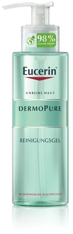 Eucerin DermoPure Reinigungsgel – Gegen Pickel und unreine Haut – Effektive und gleichzeitig sanfte Reinigung