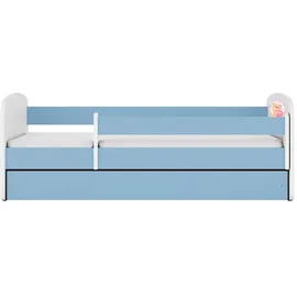 raumhirsch furniture Kinderbett Raumhirsch 80 x 180 cm Holzwerkstoff blau