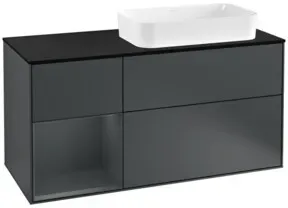 V&B Waschtischunterschrank Finion 120cm, Pl b m, Rg l md b m La, md b m La