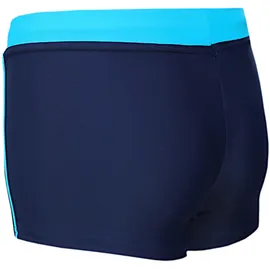 Aquarti Jungen mit Kordelzug – Schwimmhose Jungen Kinder Badehosen für Jungen Sportlich & Schnell Trocknend, Farbe: 024 Dunkelblau/Blau, Größe: 134 - 134