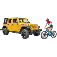 Bruder Profi-Serie Jeep Wrangler Rubicon Unlimited mit Mountainbike und