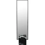 Kare Standspiegel Hulda 46 x 180 cm Schwarz