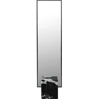 Kare Standspiegel Hulda 46 x 180 cm Schwarz
