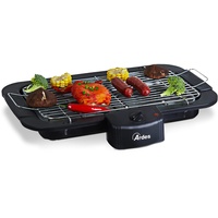 Ardes AR1B01 Barbecue - Grill Tisch Schwarz, Chrom 2200 W