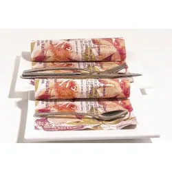 Mank Serviette Tissue Gunnar, 33 x 33 cm, 100 Stück - Herbst Herbstlaub Blätter