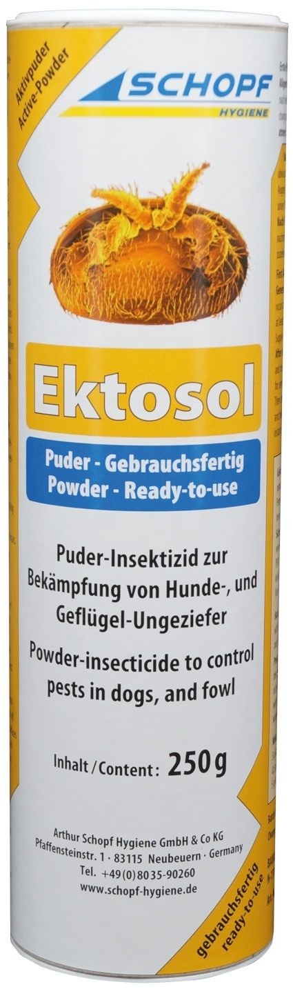 Schopf Ektosol Puder gegen Ungeziefer 250 g