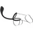 Black Velvets Penis-/Hodenring „Cock & ball ring“ + Plug