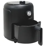 Michelino Heißluftfritteuse 2,6 Liter 1000W schwarz