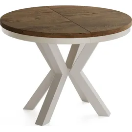 WFL GROUP Lefkas Ø 120 cm braun
