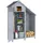 Outsunny Geräteschrank 5,15 x 1,29 m Grau