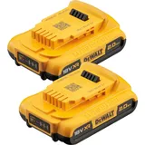 DeWalt DCB183D2 Power Stack Set 18 V Li-Ion 2 x 2,0 Ah