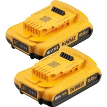 DeWalt DCB183D2 Power Stack Set 18 V Li-Ion 2 x 2,0 Ah