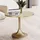 MID.YOU Couchtisch Gold Metall 60 x 60 x 46,5 cm