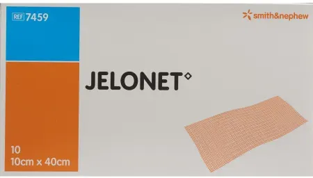 Smith&Nephew Jelonet Weicher Paraffingazeverband 10x40cm Stück 10 (7459)