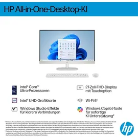 HP AiO 27-cr2255ng 2023 27" Full HD Core Ultra 5 225U 4,8 GHz 16 GB RAM 512 GB SSD Intel UHD Graphics Windows 11 Home