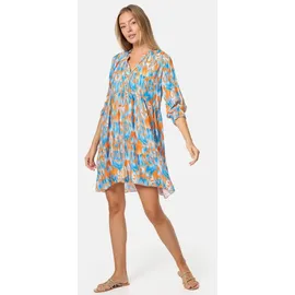 pm selected Tunikakleid Strandkleid Blau Einheitsgröße
