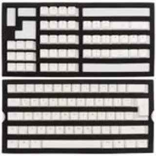 Ducky PBT Double-Shot Keycap Set, Keycaps, Weiss