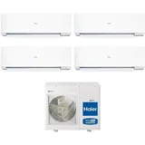 Haier - quadri split inverter-klimagerät expert serie 7+7+18 mit 4u75s2sr5fa r-32 wi-fi integrated 7000+7000+18000