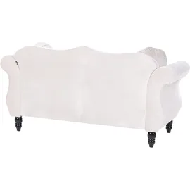 Beliani Sofa Set 5-sitzer Skien Samtstoff Hellbeige