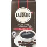 LAUDATIO Classic Kaffee, gemahlen Arabica- und Robustabohnen 500,0 g