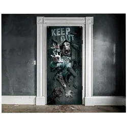 Halloween Horror Türdeko 80cm x 1,80m - OS
