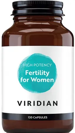Viridian Hochdosiert Fruchtbarkeit Frauen 120 Kapseln