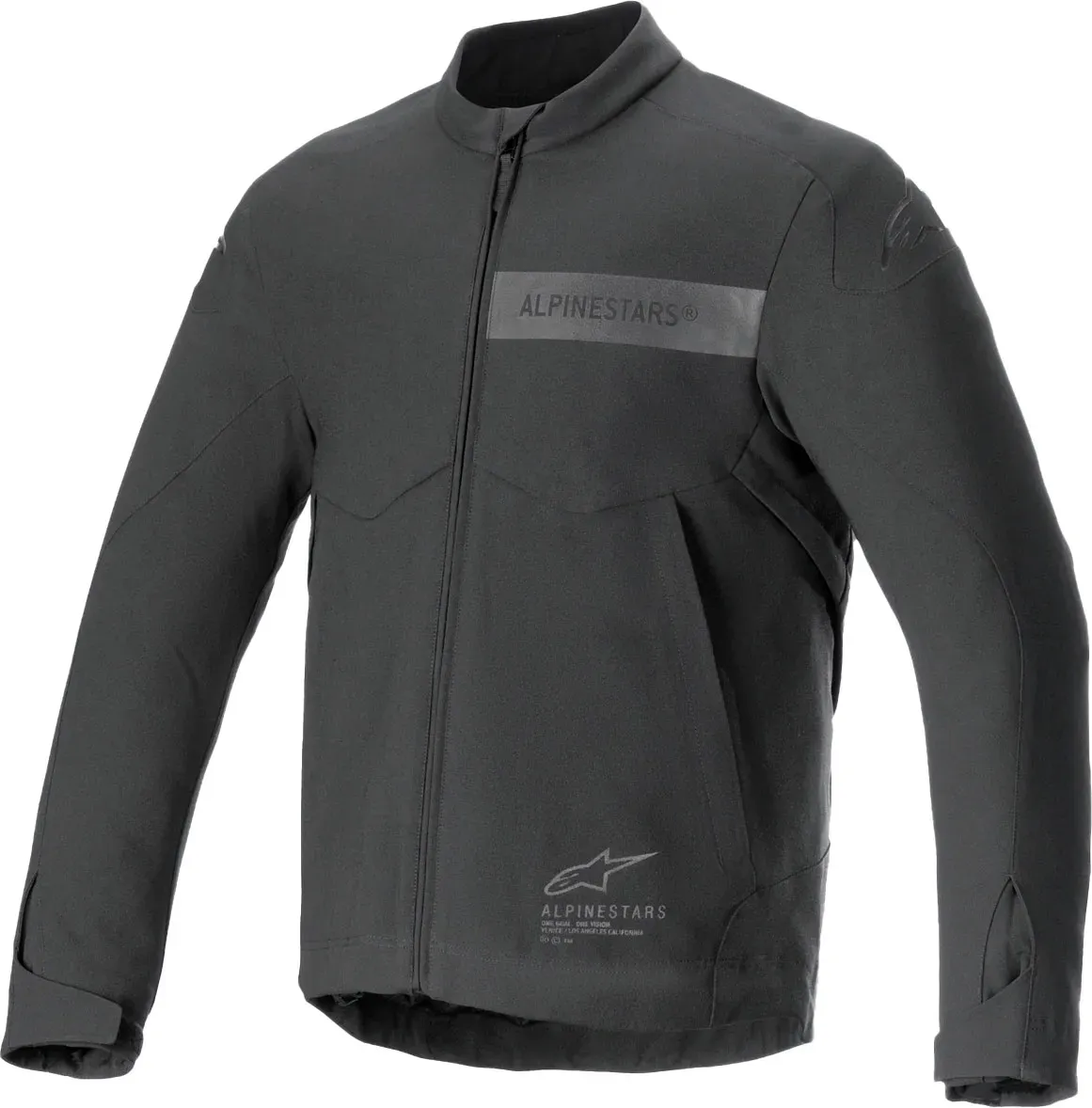 Alpinestars Aeron, veste en textile - Noir/Noir - 4XL