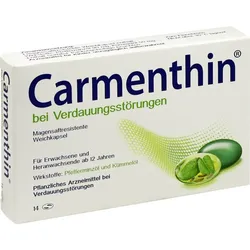 Carmenthin bei Verdauungsstörungen Weichkapsel 14 ST