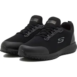 SKECHERS Herren Squad Sr Myton Sneaker, Black Textile Synthetic, 45