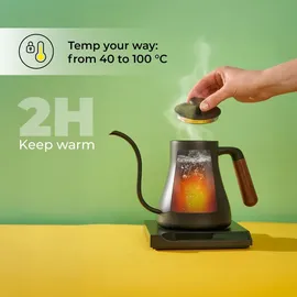 chiato flowPLAY Gooseneck 0,6 l Schwarz