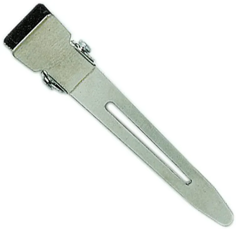 Metall Clips 1- schenklig - 50 Stück