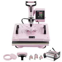 Vevor Hitzepresse 30 x 38 cm Rosa