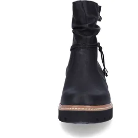 Rieker Damen Ankle Boots Z5770, Frauen Stiefeletten,flach,Stiefel,Bootee,Booties,halbstiefel,Kurzstiefel,uebergangsschuhe,schwarz (00),36 EU / 3.5 UK