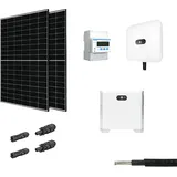 5 kWp PV Anlage mit Speicher Komplettpaket, HUAWEI Wechselrichter 5 KTL, HUAWEI Batteriespeicher 5 kWh, Trina Solar Modul 450Wp