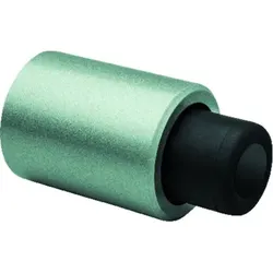 Wandtürpuffer,Länge 110mmgef.Ø60,LM silber lack. - silber
