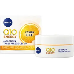 NIVEA Q10 Energy Anti-Falten Tagespflege Lsf15 50Ml Anti-Aging Pflege 50 ml Damen 