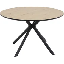 HELA Tische Kindu Ø 120 cm Artisan Eiche/schwarz