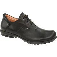 Think KONG Herrenschuhe - bequeme Schnür Halbschuhe schwarz Elegant NEU - Schwarz - 40,5