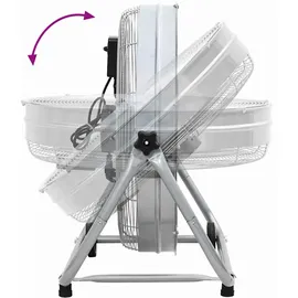 vidaXL Trommelventilator Mit Rad 73 x 42 x 70 cm Aluminium