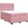 vidaXL Boxspringbett 140 x 200 cm Rosa