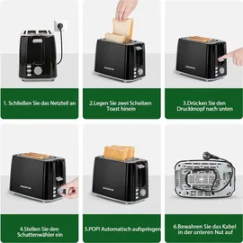 Aigostar 1,7 l Schwarz