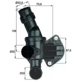 mahle Thermostat, Kühlmittel