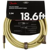 Fender Deluxe Series Cable Angled 5,5m Tweed